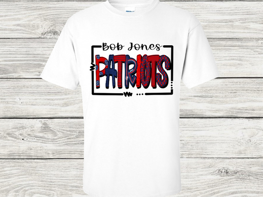 Bob Jones Patriots (Word Art)