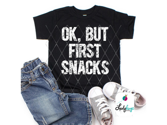 Ok, But First Snacks (Youth)