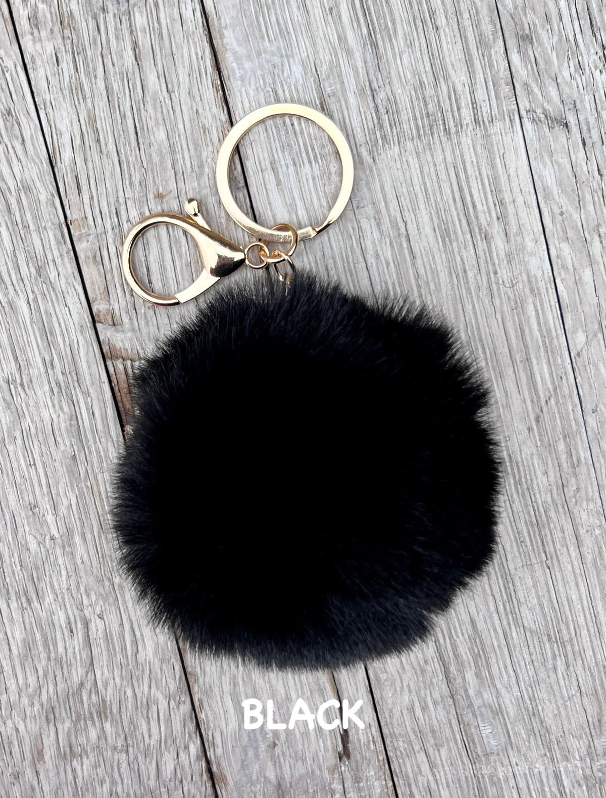 Faux Fur Pom for Wristlets