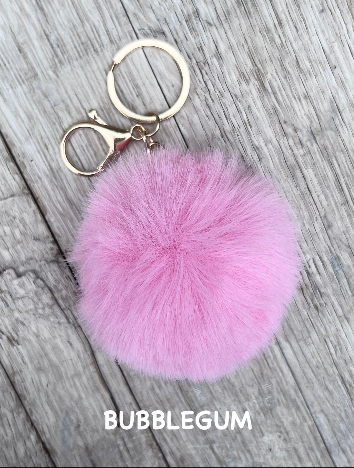 Faux Fur Pom for Wristlets