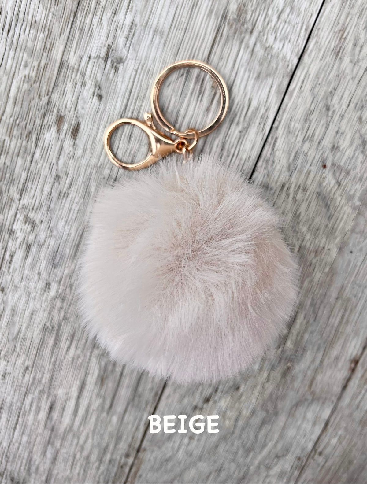 Faux Fur Pom for Wristlets