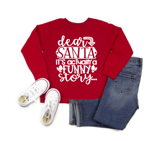 Dear Santa, It's Actually A Funny Story (Youth)